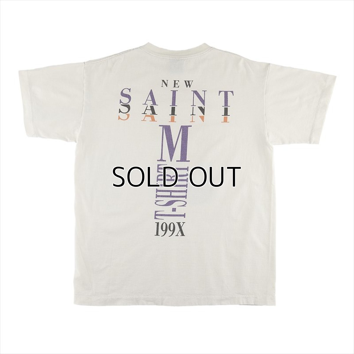 画像2: ©SAINT Mxxxxxx T-Shirt 2021 White (Tシャツ) (2)