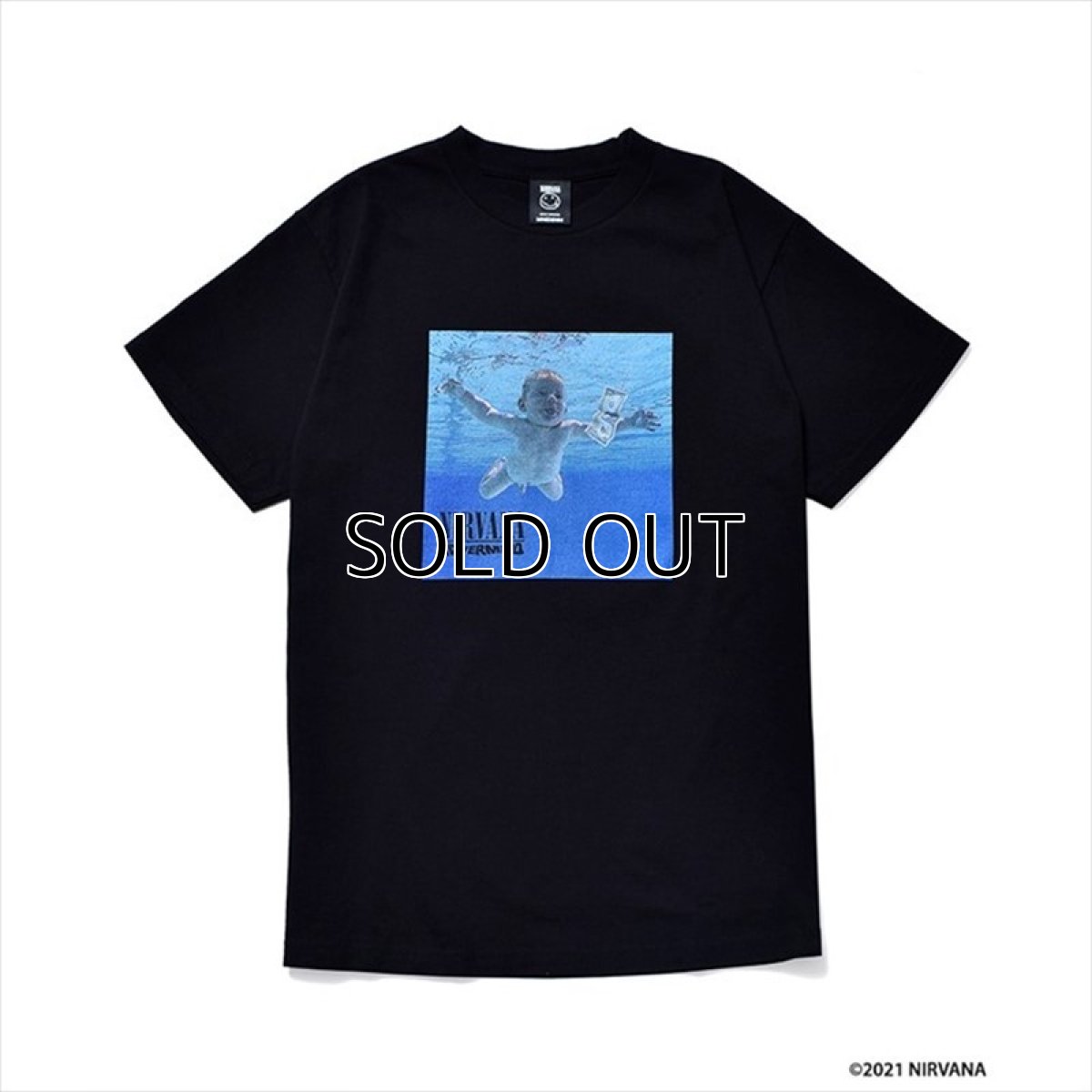 画像1: MINEDENIM Nirvana "NEVERMIND" Tee (Tシャツ) (1)