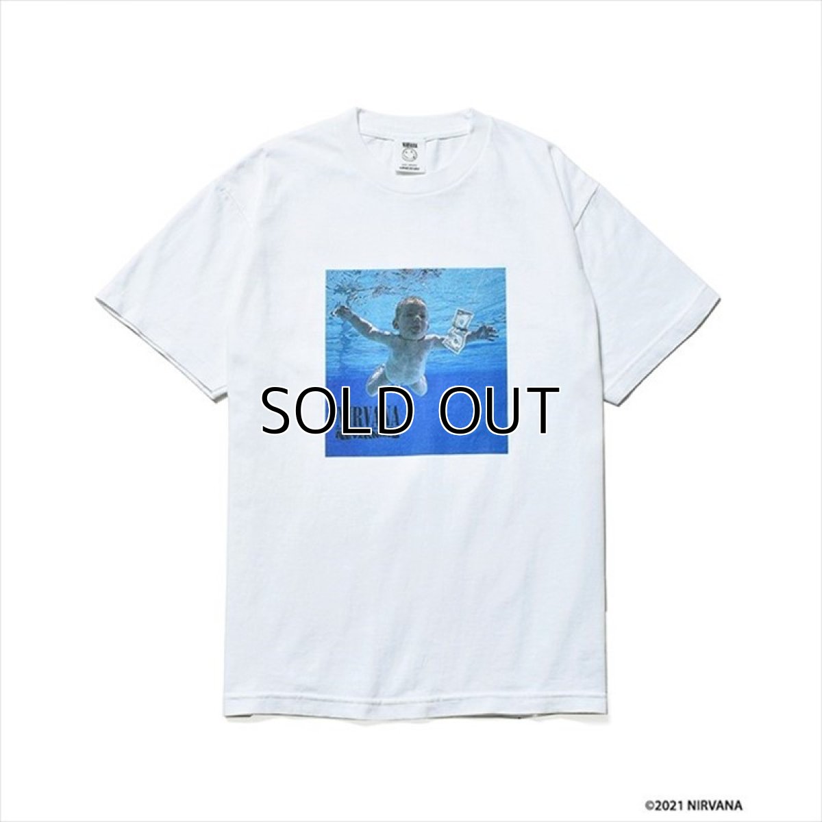 画像1: MINEDENIM Nirvana "NEVERMIND" Tee (Tシャツ) (1)