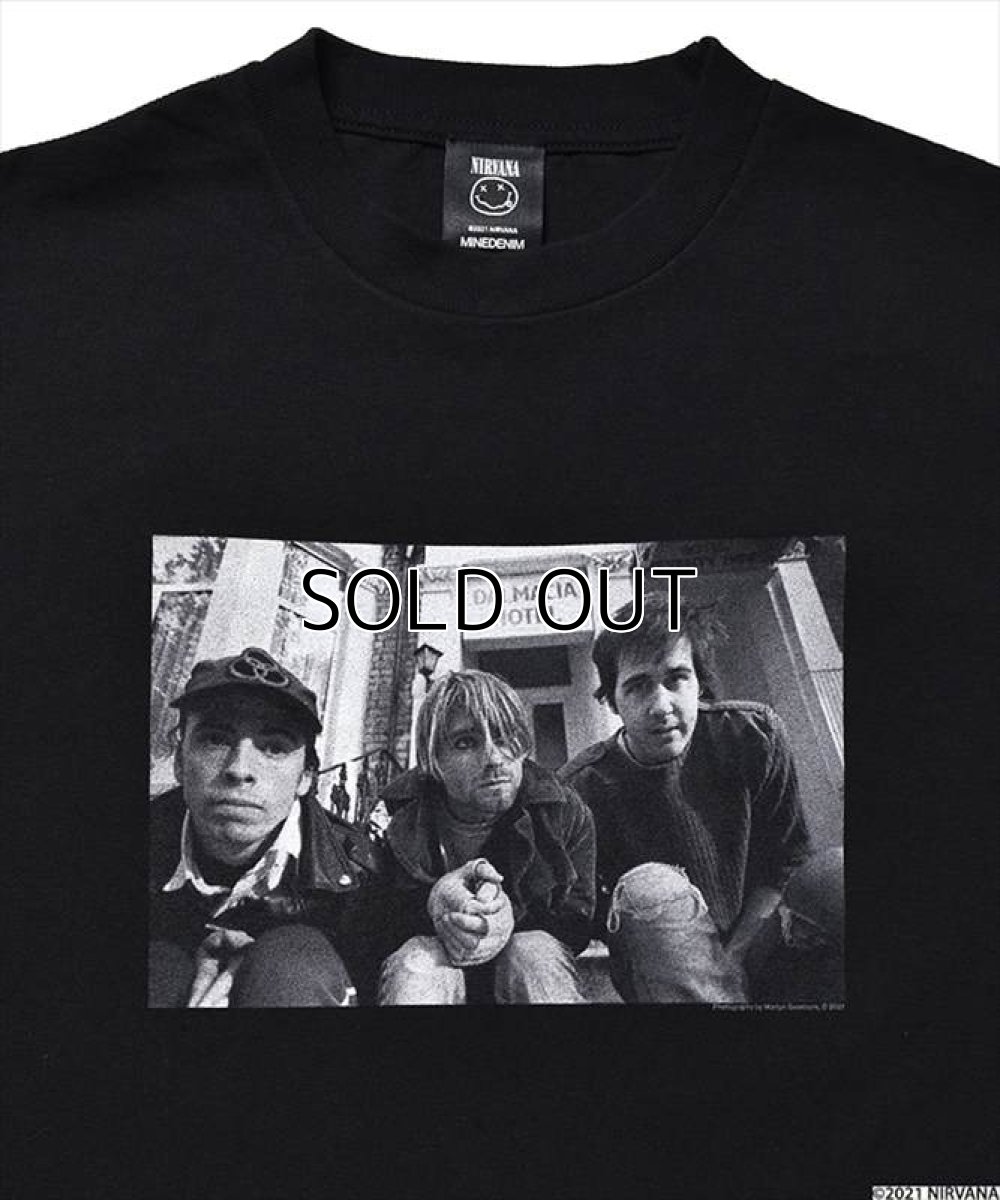 画像2: MINEDENIM Nirvana "MG Photo" Tee (Tシャツ) (2)