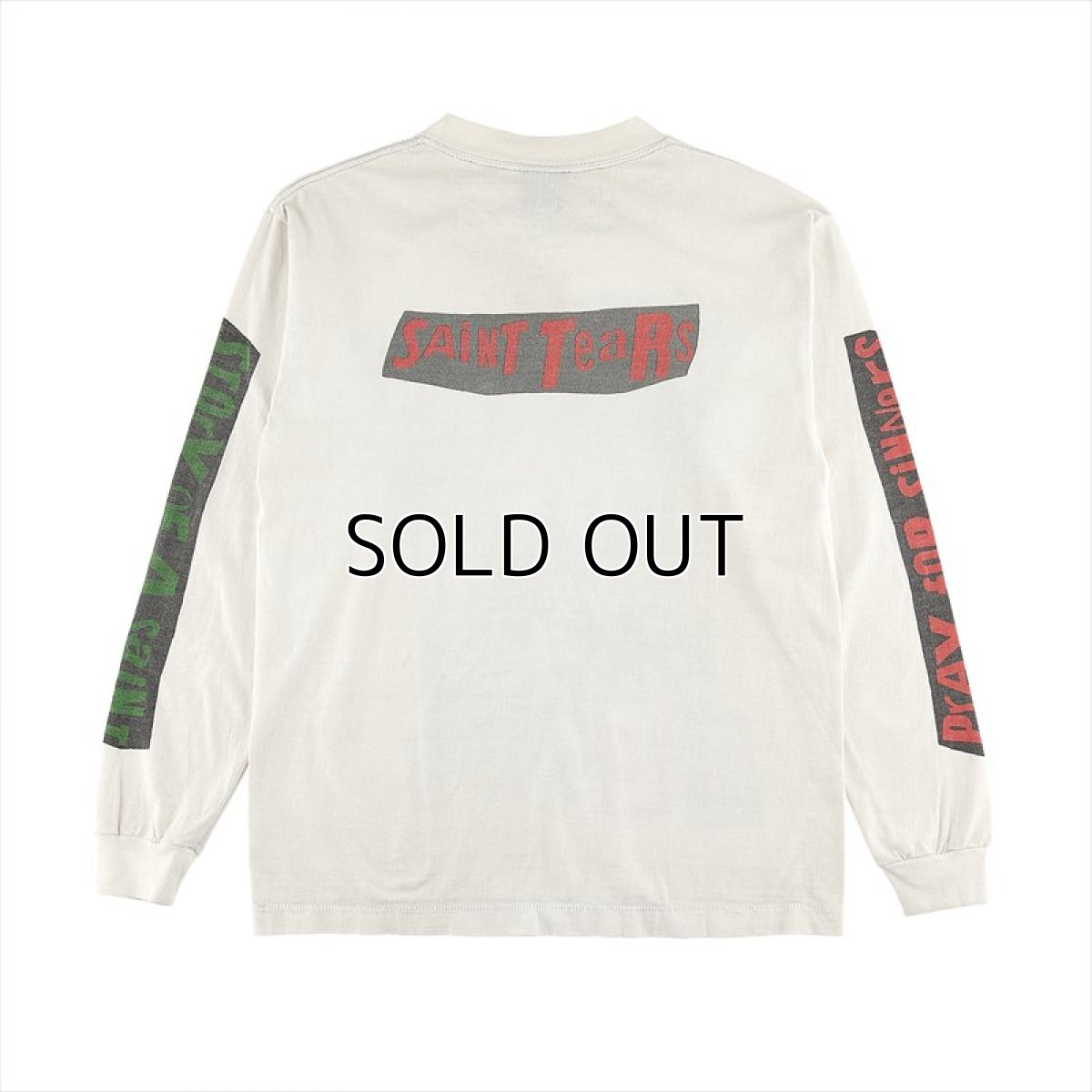 画像2: ©SAINT Mxxxxxx x DENIM TEARS L/S T-Shirt Landscape White (ロングスリーブTシャツ) (2)