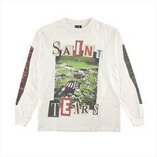 画像1: ©SAINT Mxxxxxx x DENIM TEARS L/S T-Shirt Landscape White (ロングスリーブTシャツ) (1)