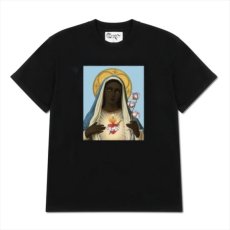 画像1: DENIM TEARS Black Mary - Saint Mary T-Shirt (1)