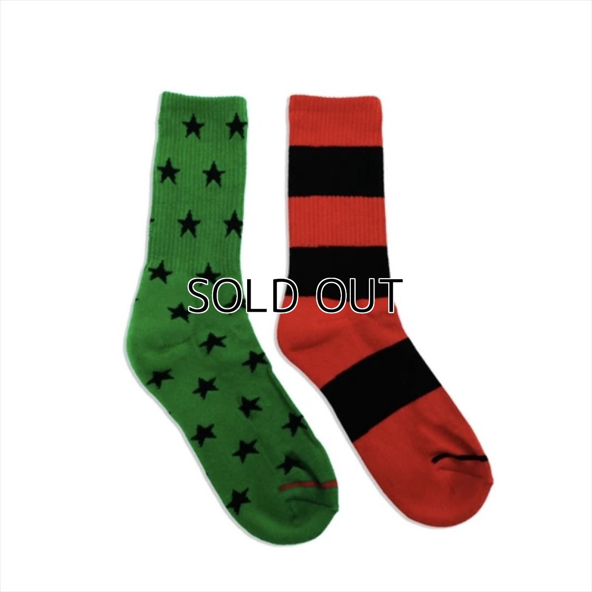 画像1: DENIM TEARS RGB Flag Socks (1)