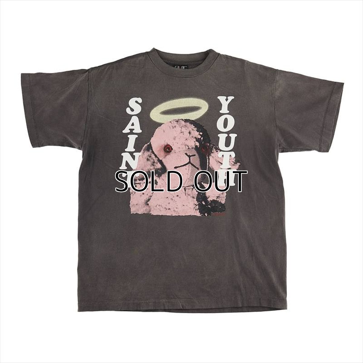 画像1: ©SAINT Mxxxxxx T-Shirt Pinksheep Black (Tシャツ) (1)