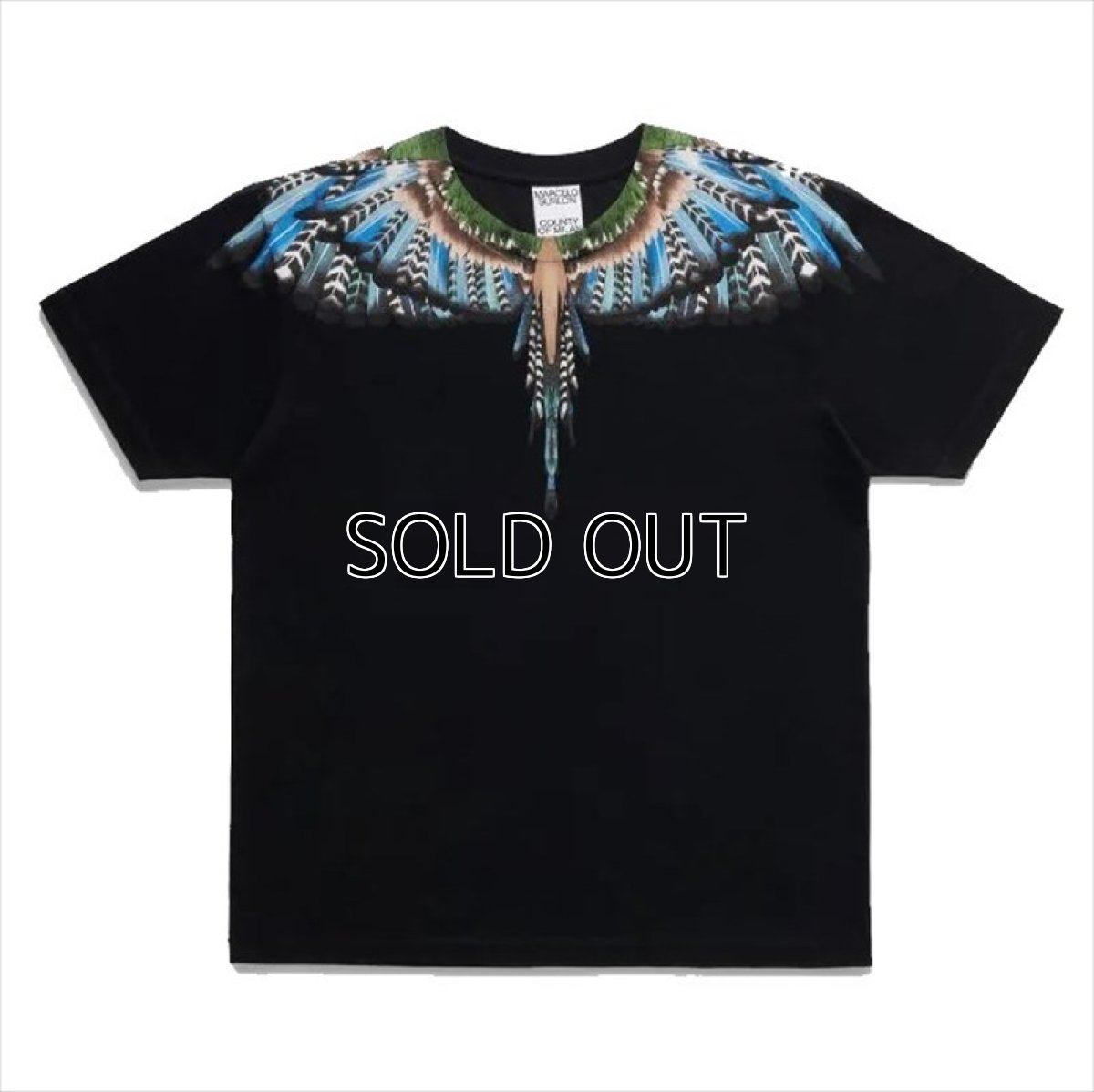 画像1: MARCELO BURLON Grlizzly Wings T-Shirt (Tシャツ) (1)