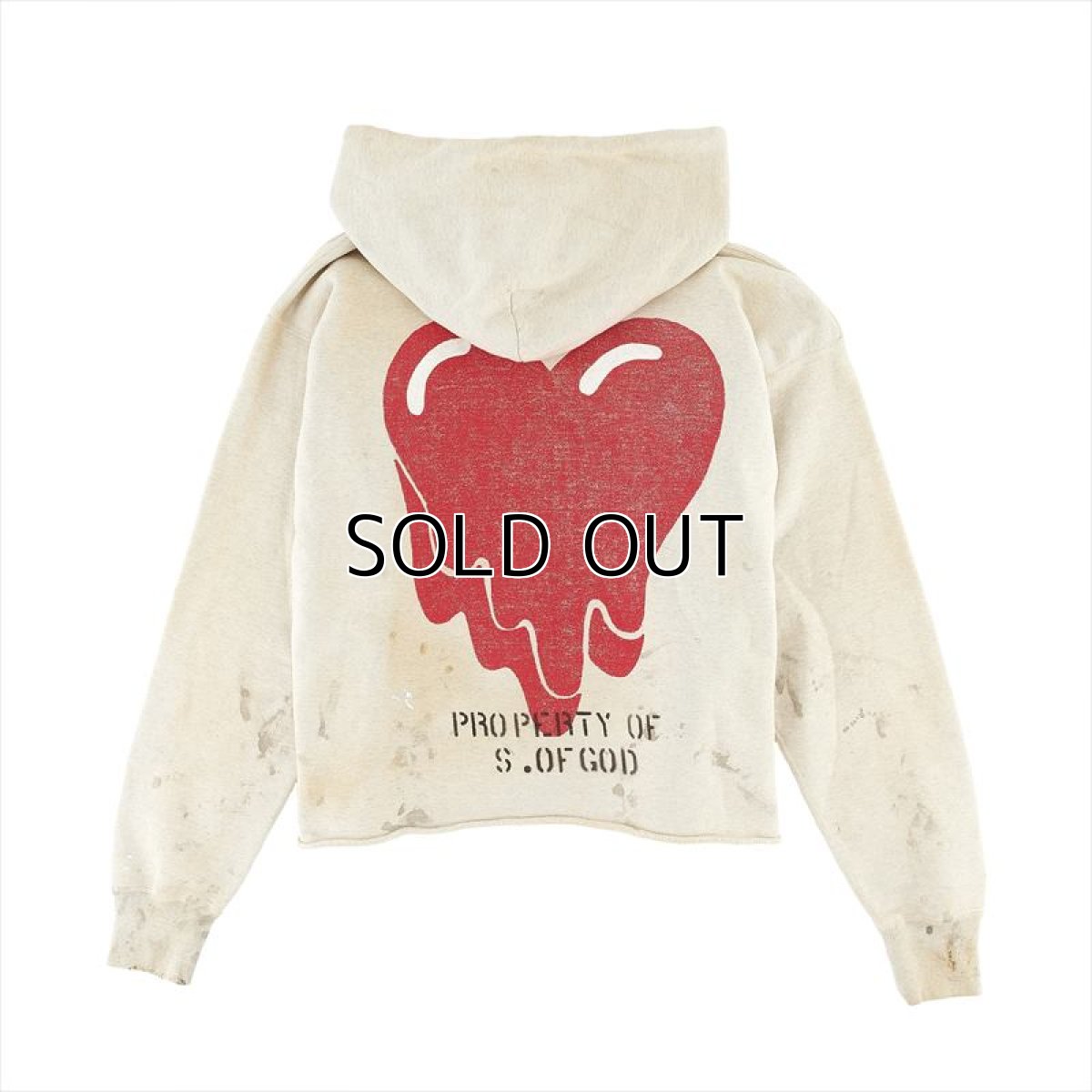 画像2: ©SAINT Mxxxxxx x EMOTIONALLY UNAVAILABLE Hoodie  (2)