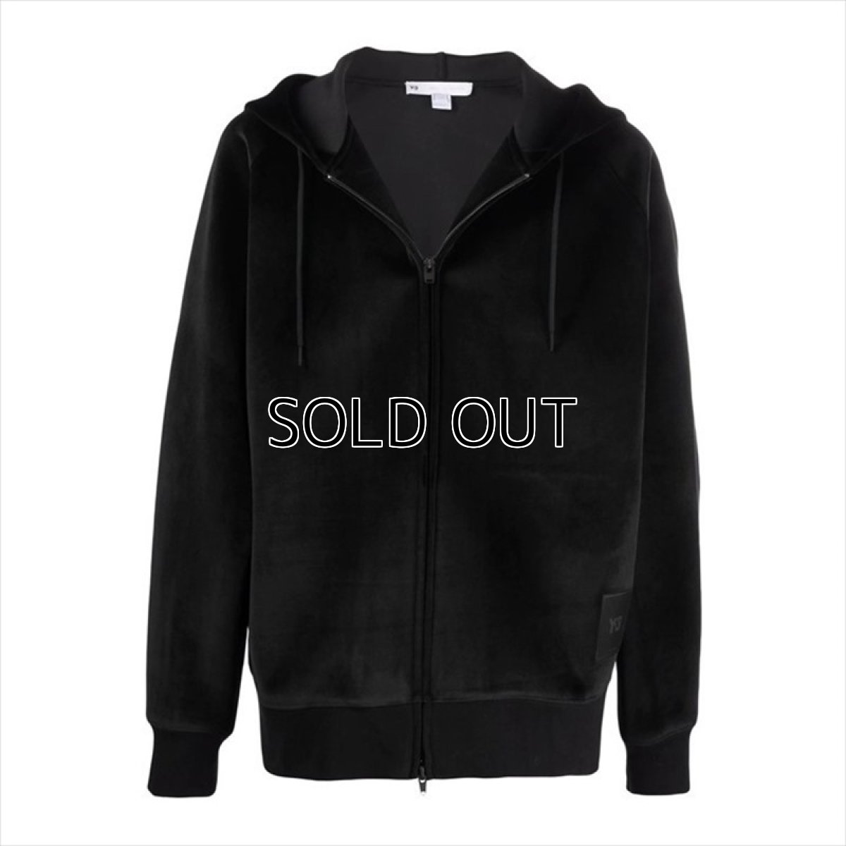 画像1: Y-3 U SQ Velvet Hoodie (1)