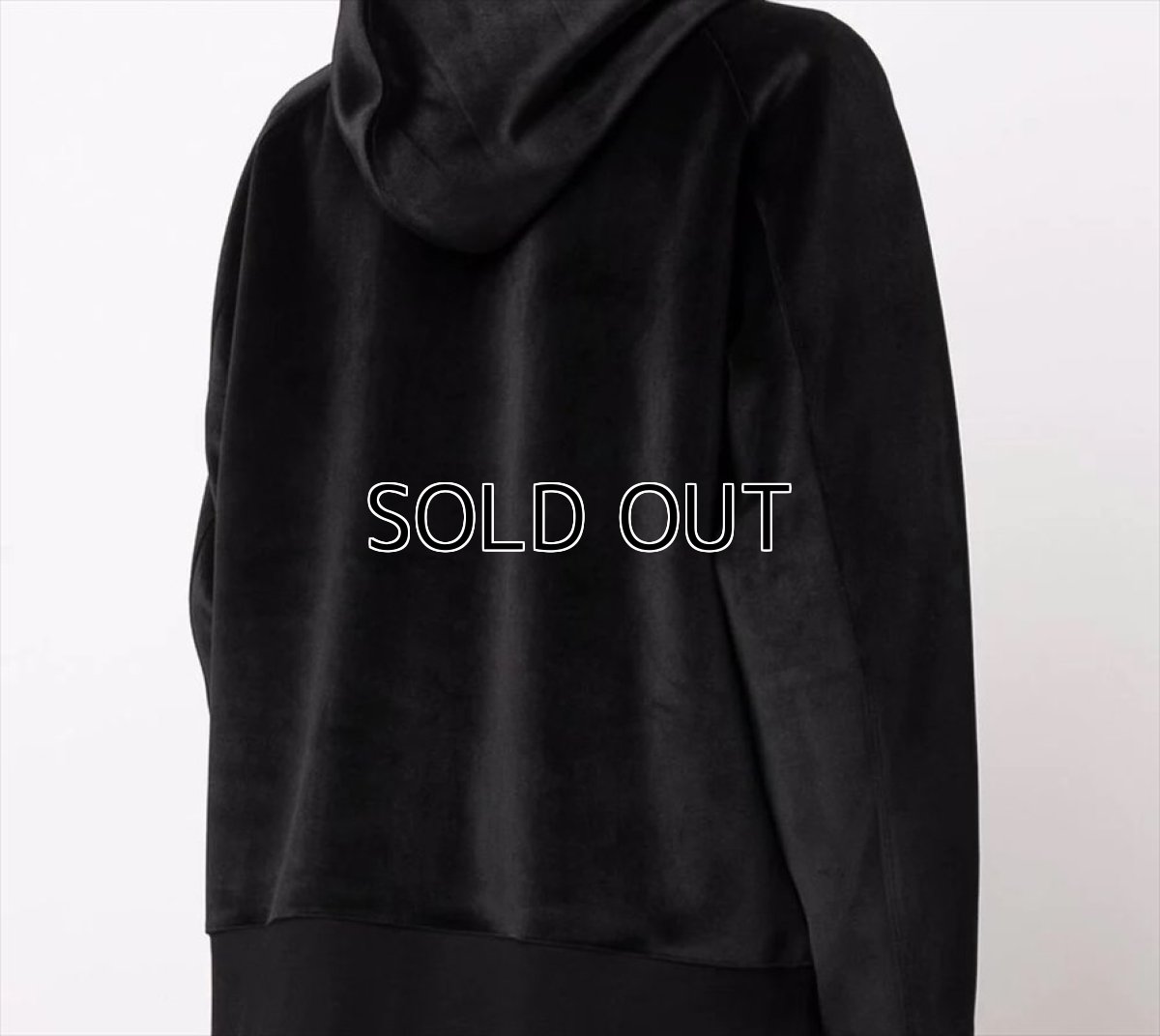 画像2: Y-3 U SQ Velvet Hoodie (2)