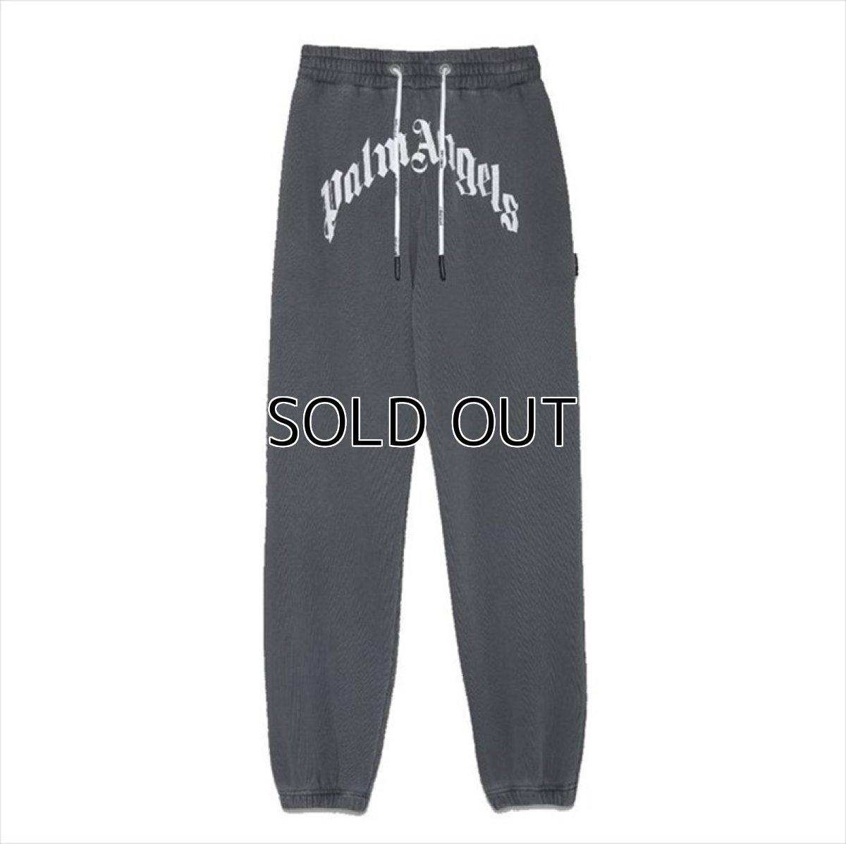 画像1: PALM ANGELS GD Curved Logo Sweat Pants (1)