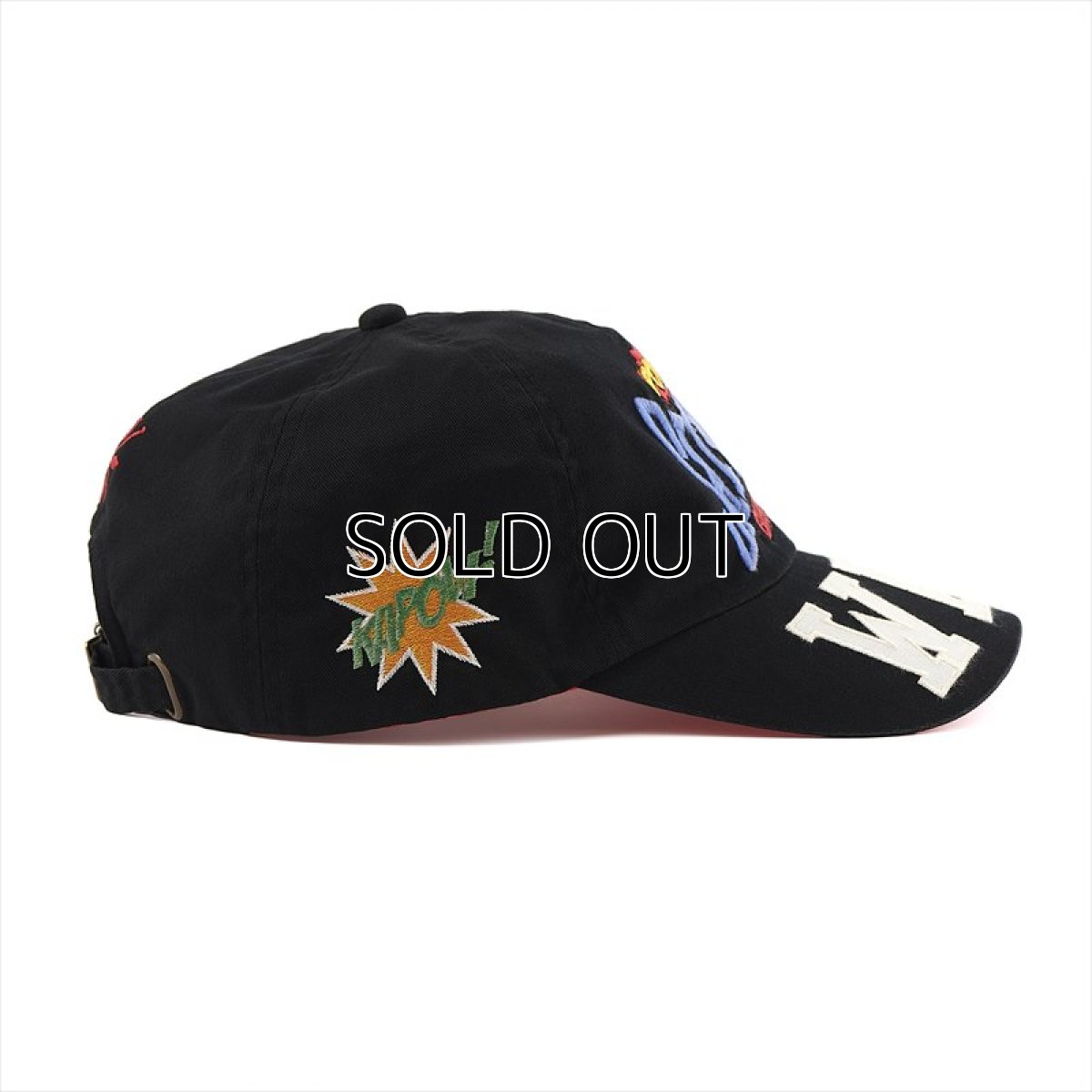 画像2: ©SAINT Mxxxxxx Cap WAR Black (キャップ) (2)