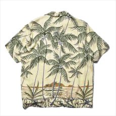 画像2: WACOKO MARIA x MINEDENIM Palm Tree Hawaian Shirt (ハワイアンシャツ) (2)