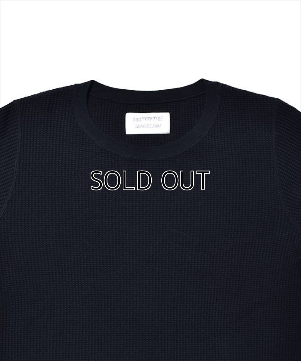画像2: MINEDENIM x WACOKO MARIA Crew Neck Thermal L/S T-Shirt (サーマルロングTシャツ) (2)