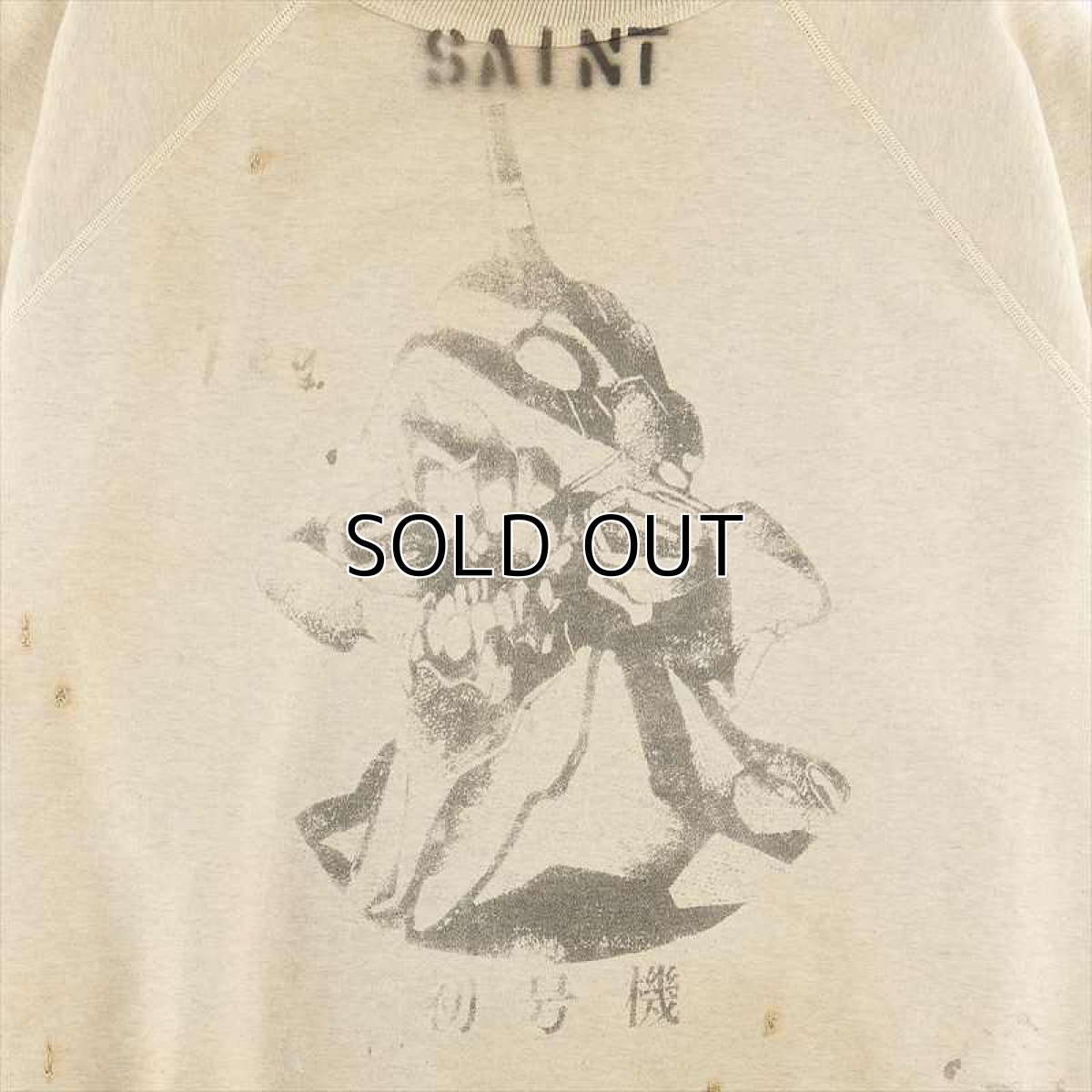 画像2: ©SAINT Mxxxxxx EVANGELION Sweat Shirt Gray (スウェット) (2)