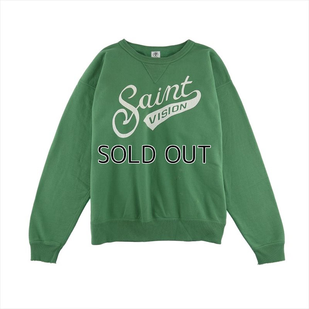 画像1: ©SAINT Mxxxxxx Sweat Shirt Vision Green (スウェット) (1)