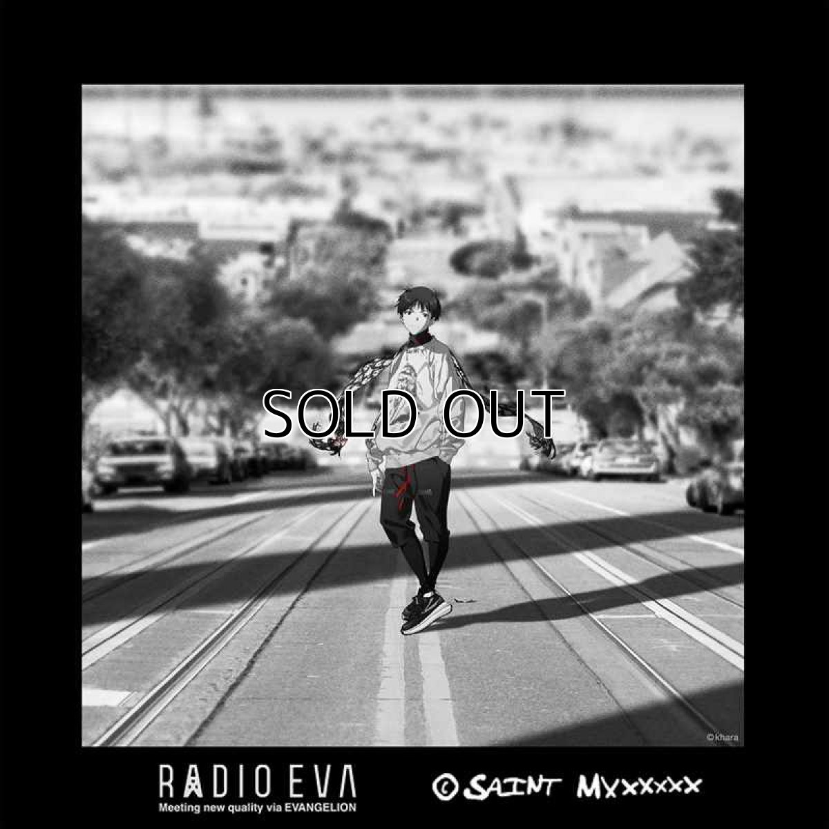 画像8: ©SAINT Mxxxxxx EVANGELION Sweat Shirt Gray (スウェット) (8)