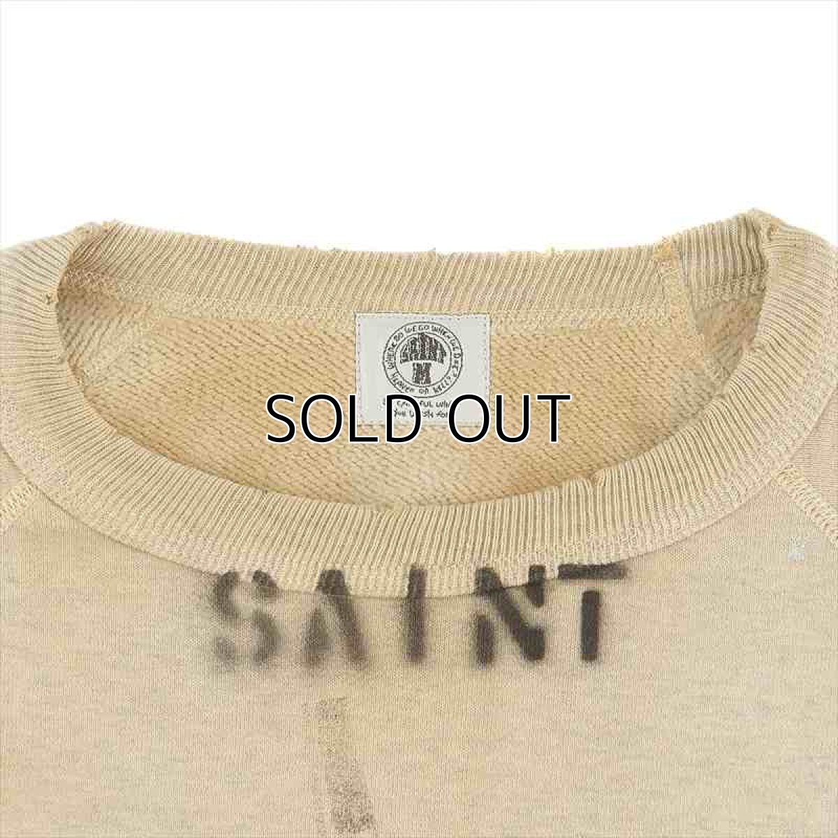 画像4: ©SAINT Mxxxxxx EVANGELION Sweat Shirt Gray (スウェット) (4)