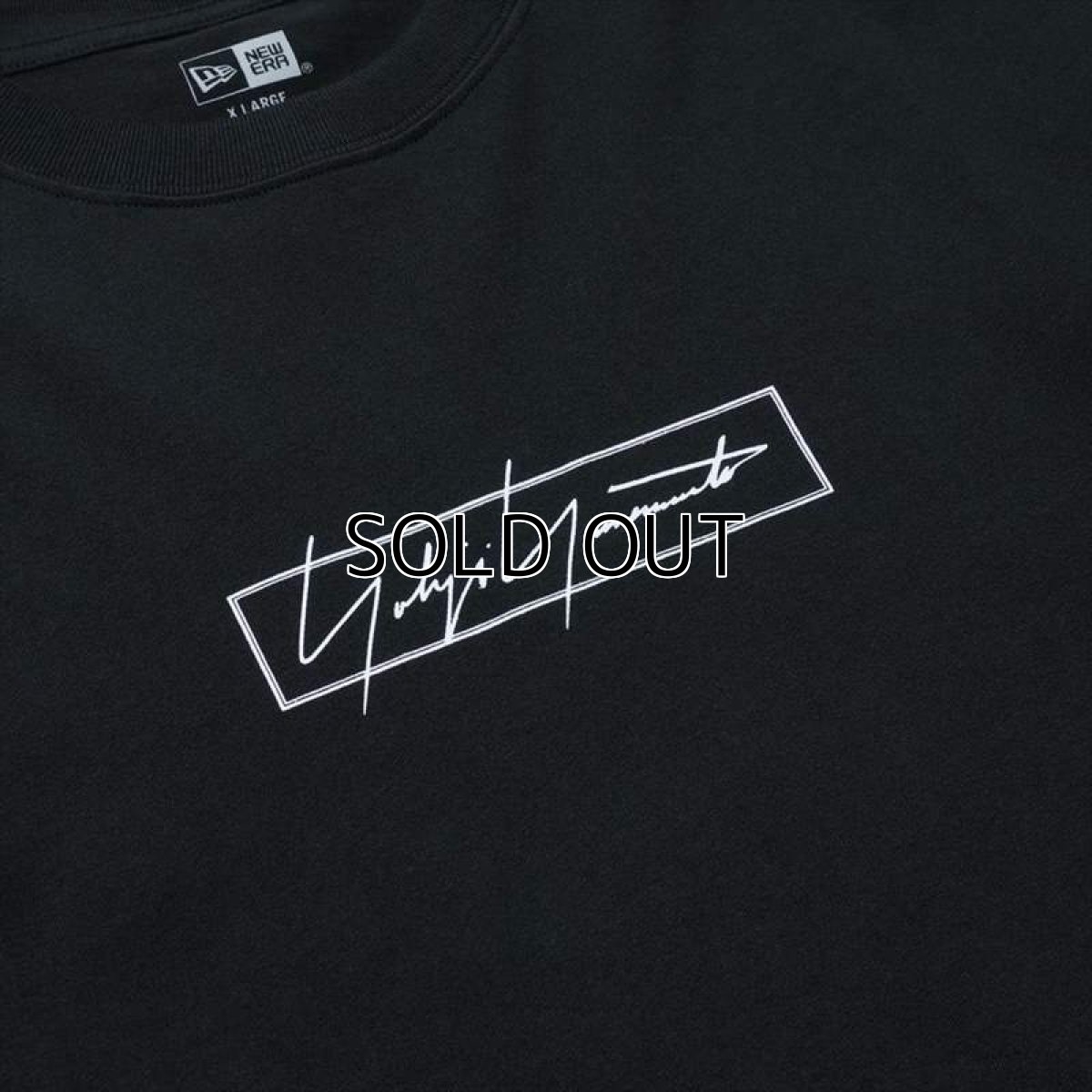 画像3: YOHJI YAMAMOTO x NEW ERA L/S T-Shirt 2021AW Box Logo (3)