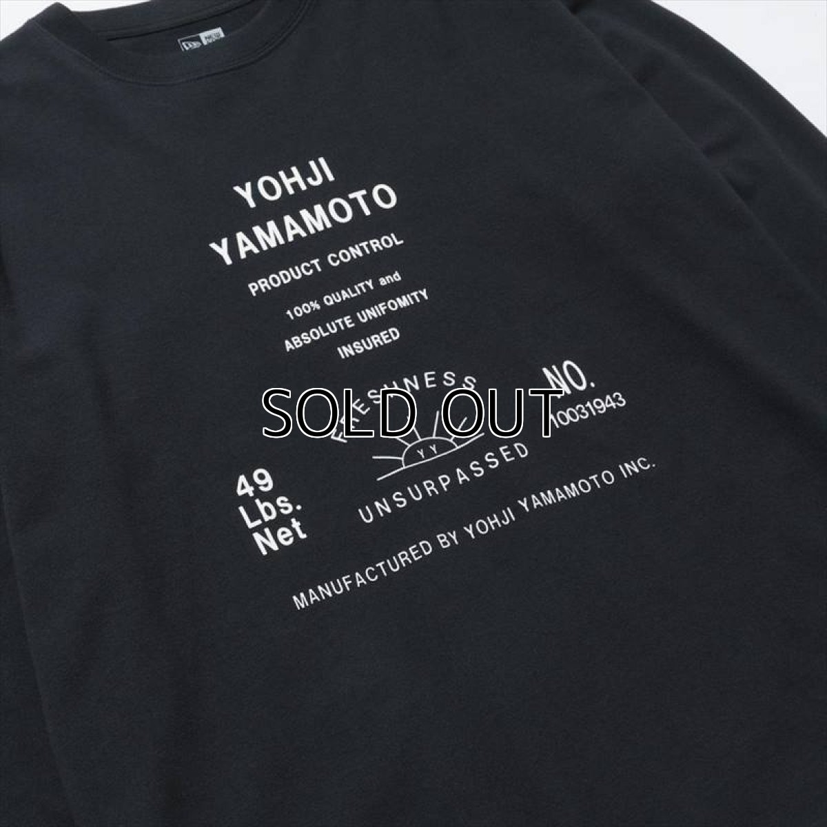 画像3: YOHJI YAMAMOTO x NEW ERA L/S T-Shirt 2021AW 1990S Artwork (3)