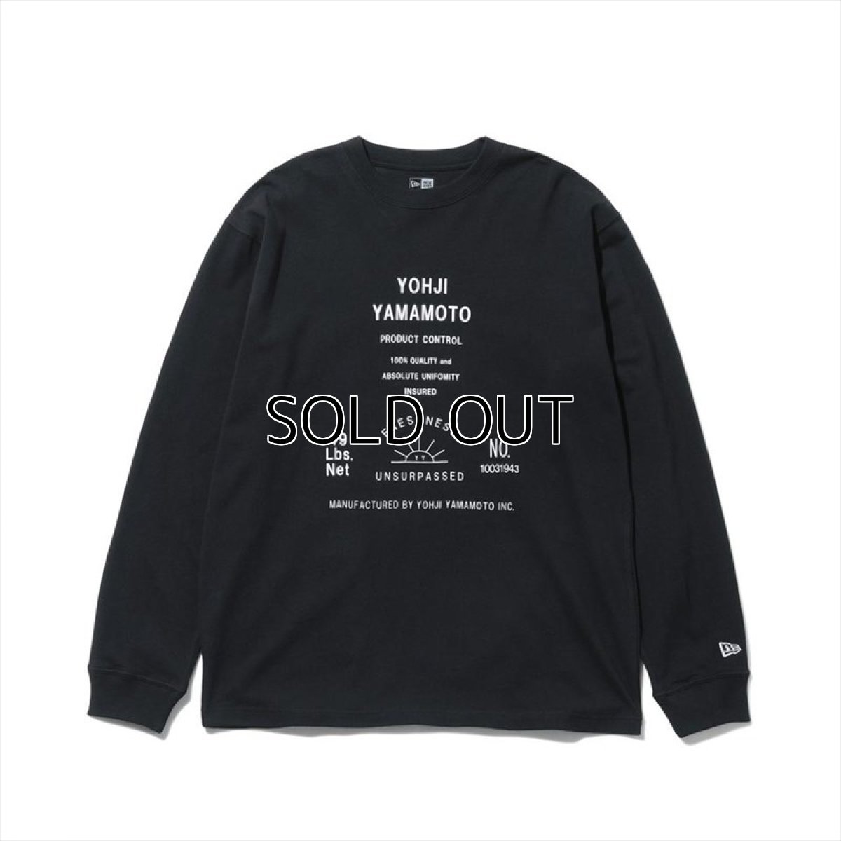 画像1: YOHJI YAMAMOTO x NEW ERA L/S T-Shirt 2021AW 1990S Artwork (1)