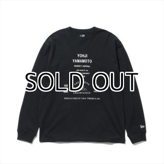 YOHJI YAMAMOTO x NEW ERA L/S T-Shirt 2021AW Box Logo (1)