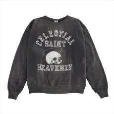 画像1: ©SAINT Mxxxxxx Sweatshirt Skull Black (スウェット) (1)