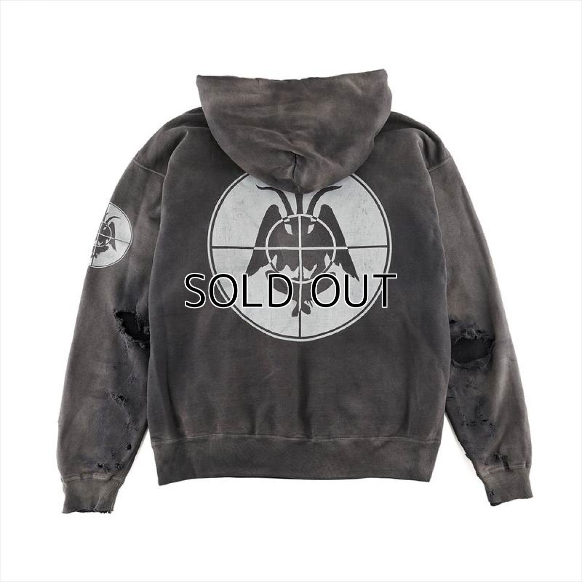 画像2: ©SAINT Mxxxxxx Hoodie Focus Black (パーカー) (2)