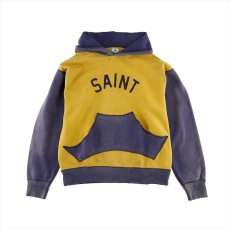 画像1: ©SAINT Mxxxxxx Hoodie Felt Yellow Navy (パーカー) (1)