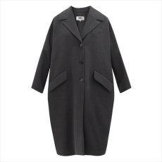 画像1: MM6 Maison Margiela Single-Breasted Cocoon Coat (1)