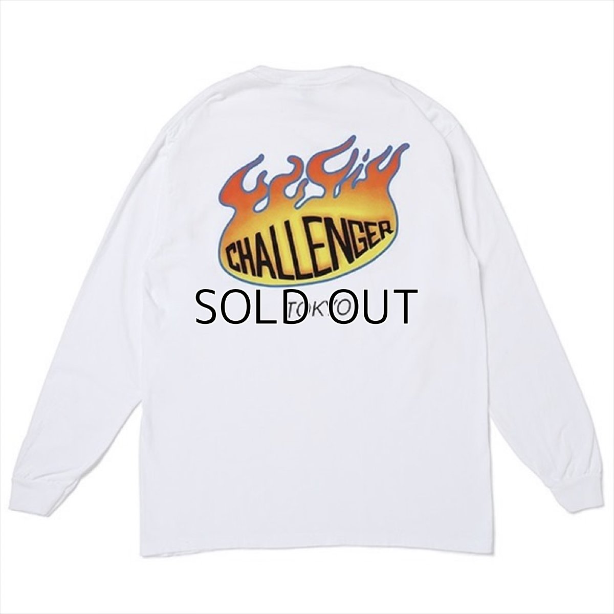 画像1: CHALLENGER L/S Fireball Tee (ロングスリーブTシャツ) (1)