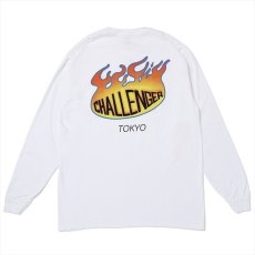 画像1: CHALLENGER L/S Fireball Tee (ロングスリーブTシャツ) (1)