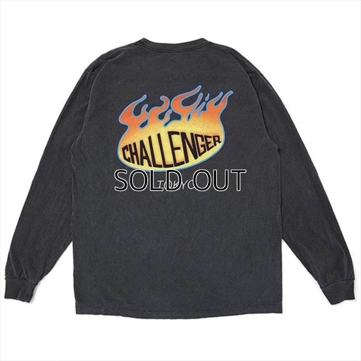 画像1: CHALLENGER L/S Fireball Tee (ロングスリーブTシャツ) (1)