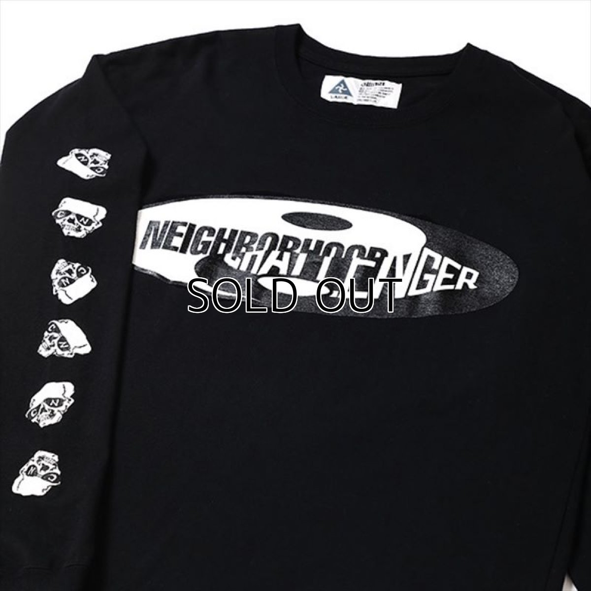 画像3: CHALLENGER x NEIGHBORHOOD 2021 Mix Logo Skull L/S Tee (ロングスリーブTシャツ) (3)
