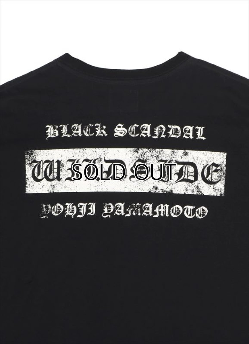 画像5: YOHJI YAMAMOTO x PEACE AND AFTER Message Print Round Neck Half Sleeves T-Shirt (5)