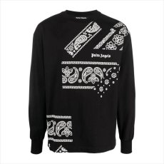 画像1: PALM ANGELS Bandana Print L/S T-shirt (1)