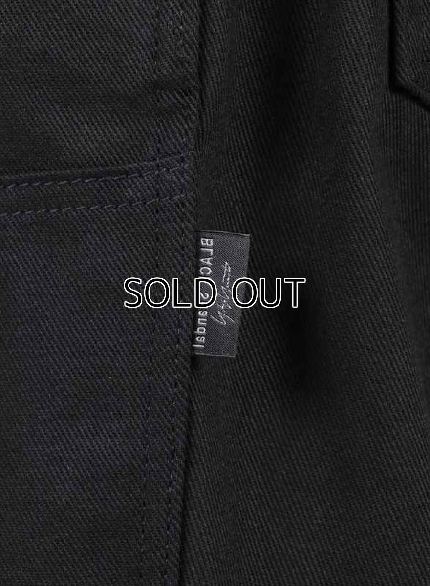 画像3: YOHJI YAMAMOTO BLACK Scandal Katsuragi Elastic String Pants (3)