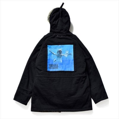 画像1: MINEDENIM Nirvana "NEVERMIND" N-3B BZ KHA (ジャケット)