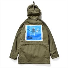 画像1: MINEDENIM Nirvana "NEVERMIND" N-3B BZ KHA (ジャケット) (1)