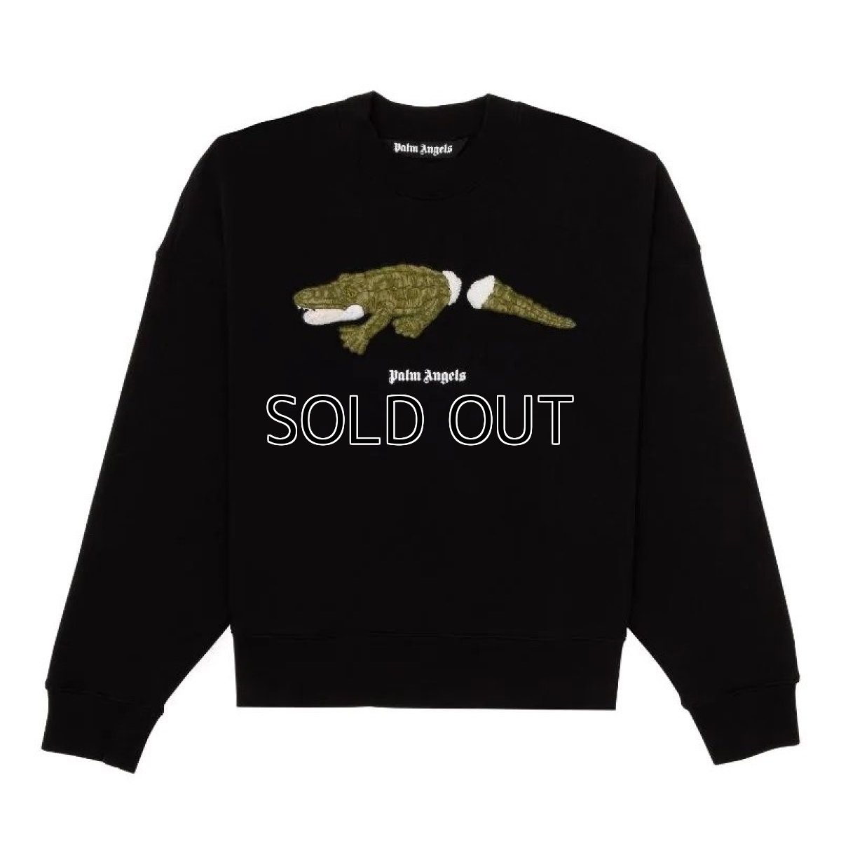 画像1: PALM ANGELS Croco Sweatshirt (1)