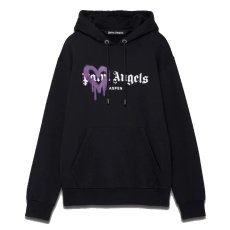 画像1: PALM ANGELS Aspen Heart Sprayed Hoodie (1)