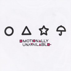 画像2: EMOTIONALLY UNAVAILABLE x SQUID GAME Heart Logo T-Shirt (2)