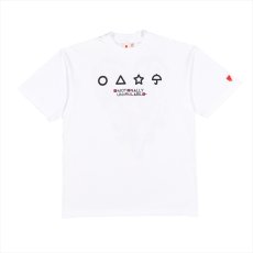 画像1: EMOTIONALLY UNAVAILABLE x SQUID GAME Heart Logo T-Shirt (1)