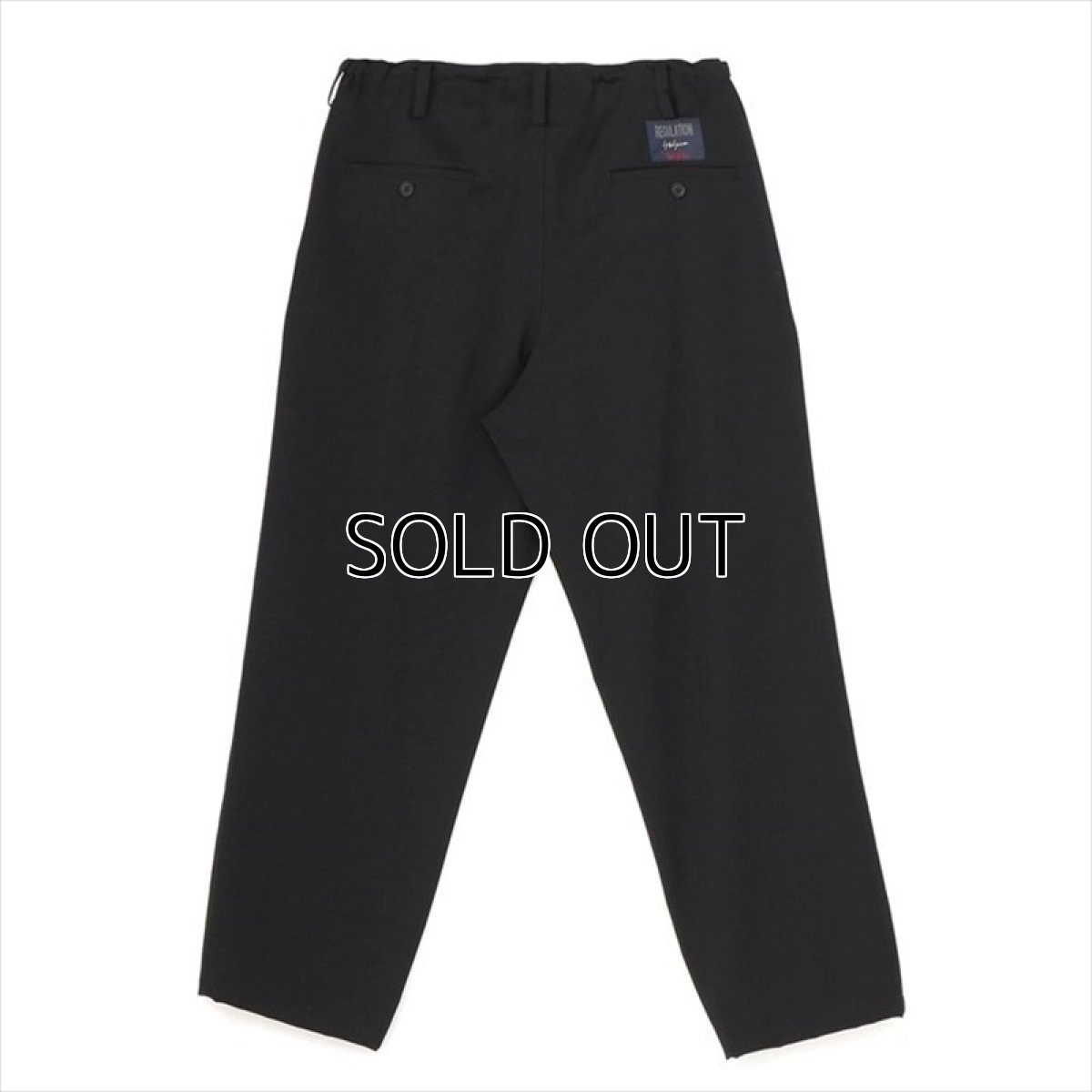 画像2: YOHJI YAMAMOTO REGULATION W/Gabardine Basic String Pants (2)