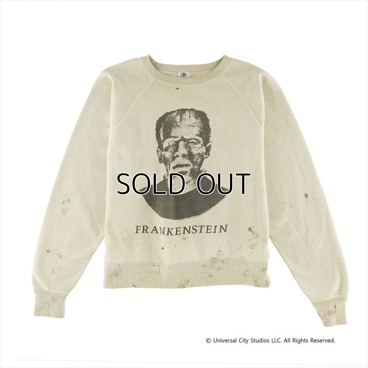 画像1: ©SAINT Mxxxxxx FRANKENSTEIN Sweat Shirt Grey (スウェット) (1)