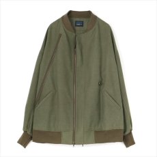 画像1: YOHJI YAMAMOTO REGULATION Military Back Satin R-3Way Bomber Jacket (1)