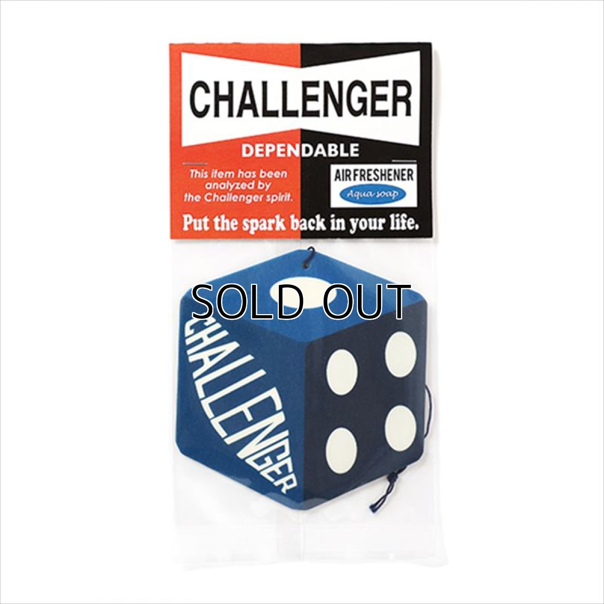 画像1: CHALLENGER Dice Car Tag (エアフレッシュナー) (1)