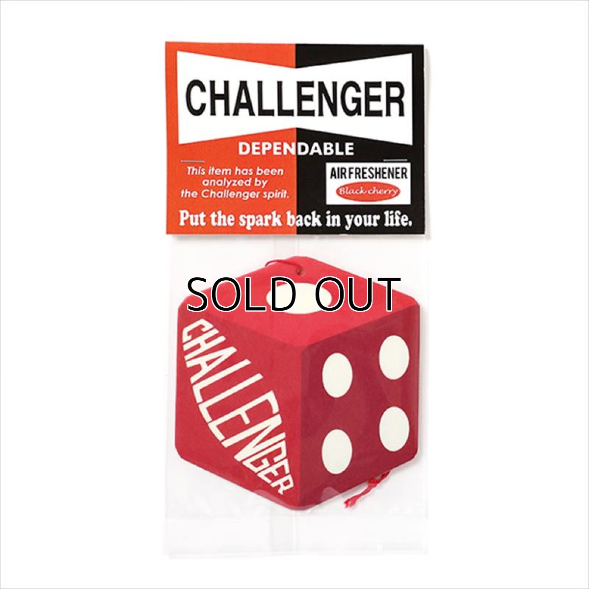 画像2: CHALLENGER Dice Car Tag (エアフレッシュナー) (2)