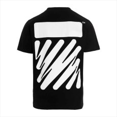 画像1: OFF-WHITE Wave Diag Slim S/S T-shirt (1)