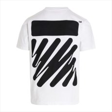 画像1: OFF-WHITE Wave Diag Slim S/S T-shirt (1)