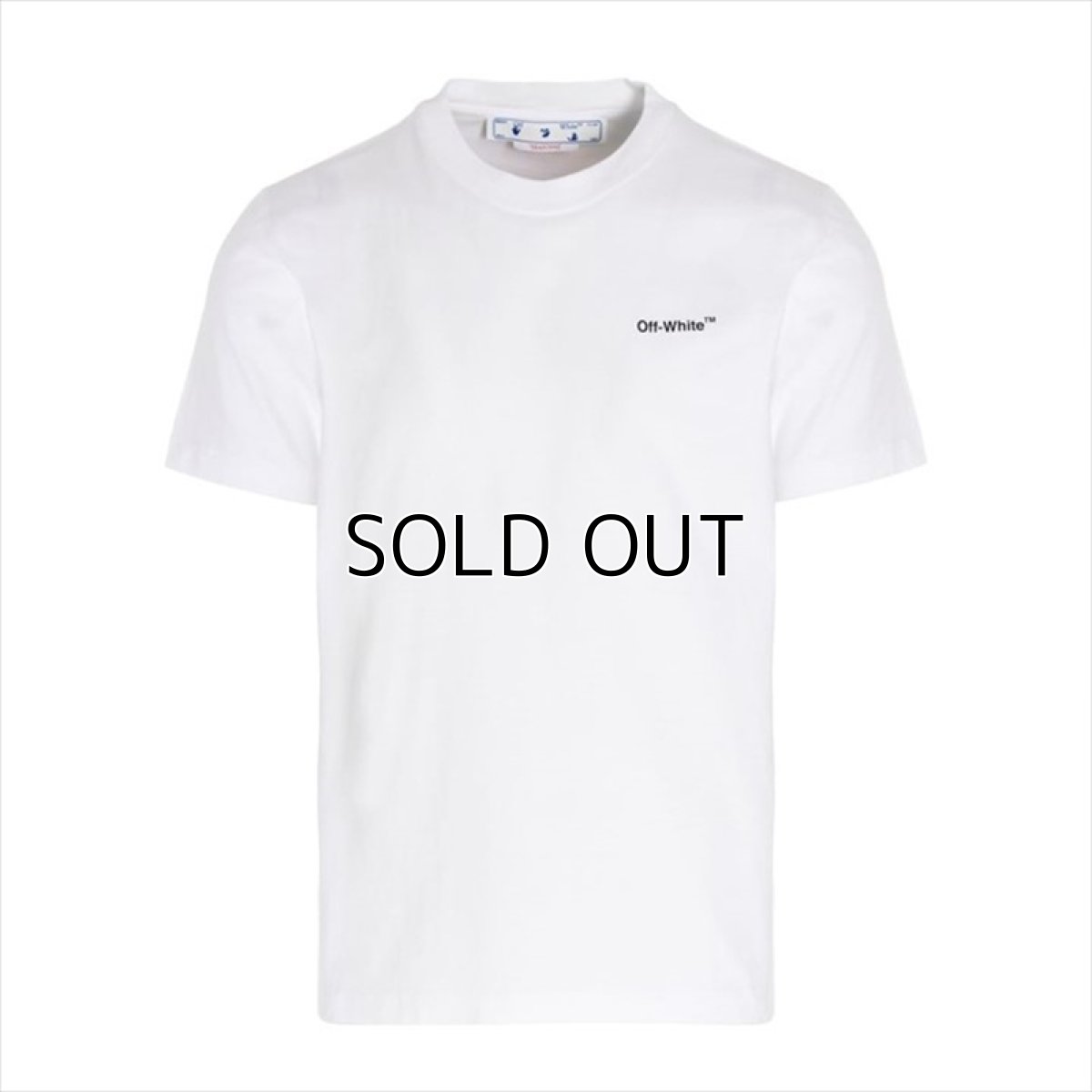 画像2: OFF-WHITE Wave Diag Slim S/S T-shirt (2)